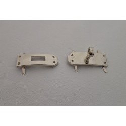 سگک کمربند هرمس رنگ نقره ی