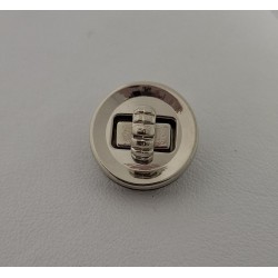 قفل پیچکی کوچک نقره ای